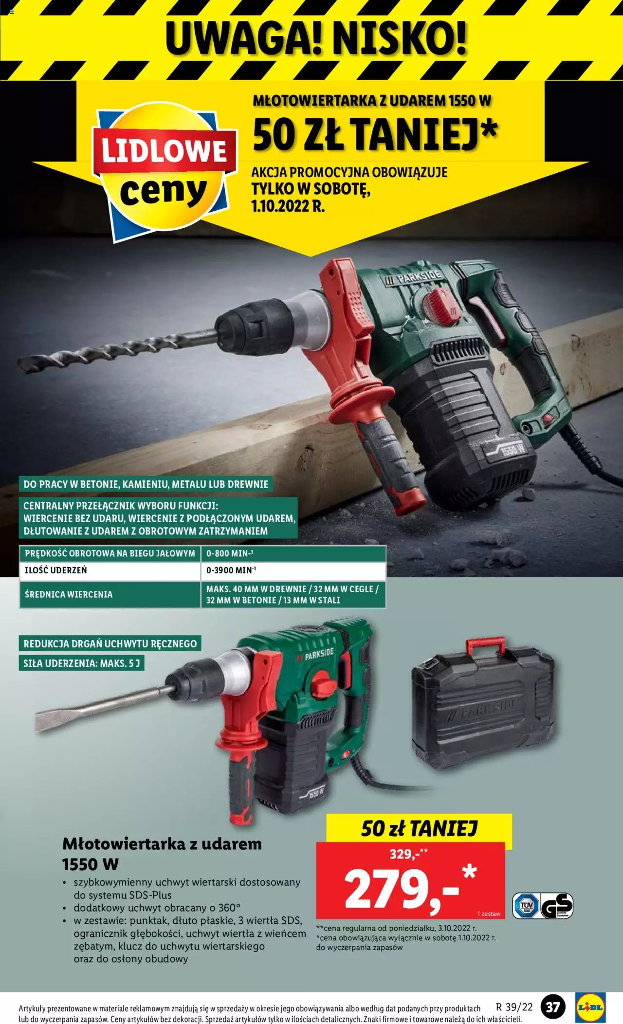 Lidl Katalog gazetka ważna od 26.09.2022 do 01.10.2022 strona 41