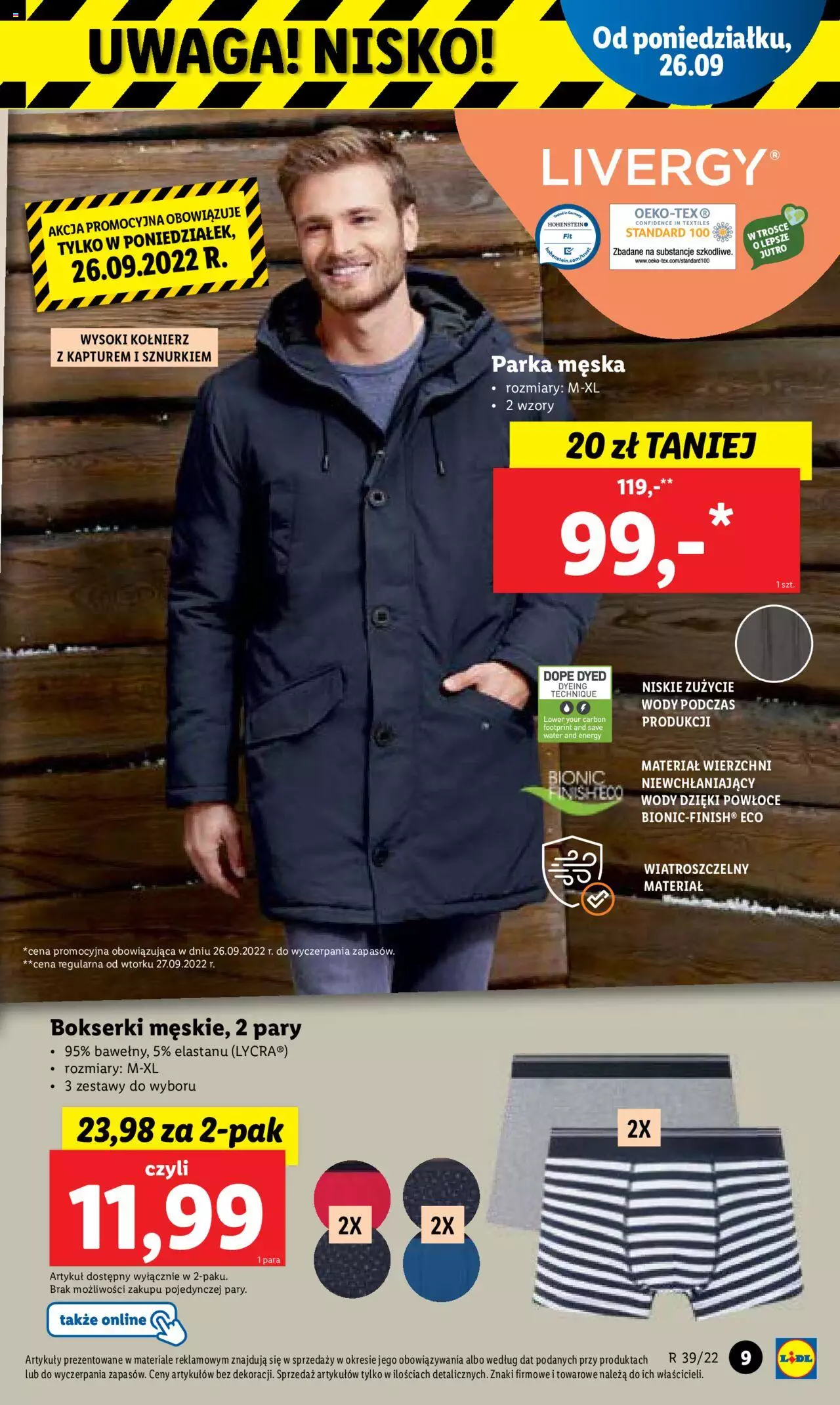 Lidl Katalog gazetka ważna od 26.09.2022 do 01.10.2022 strona 9