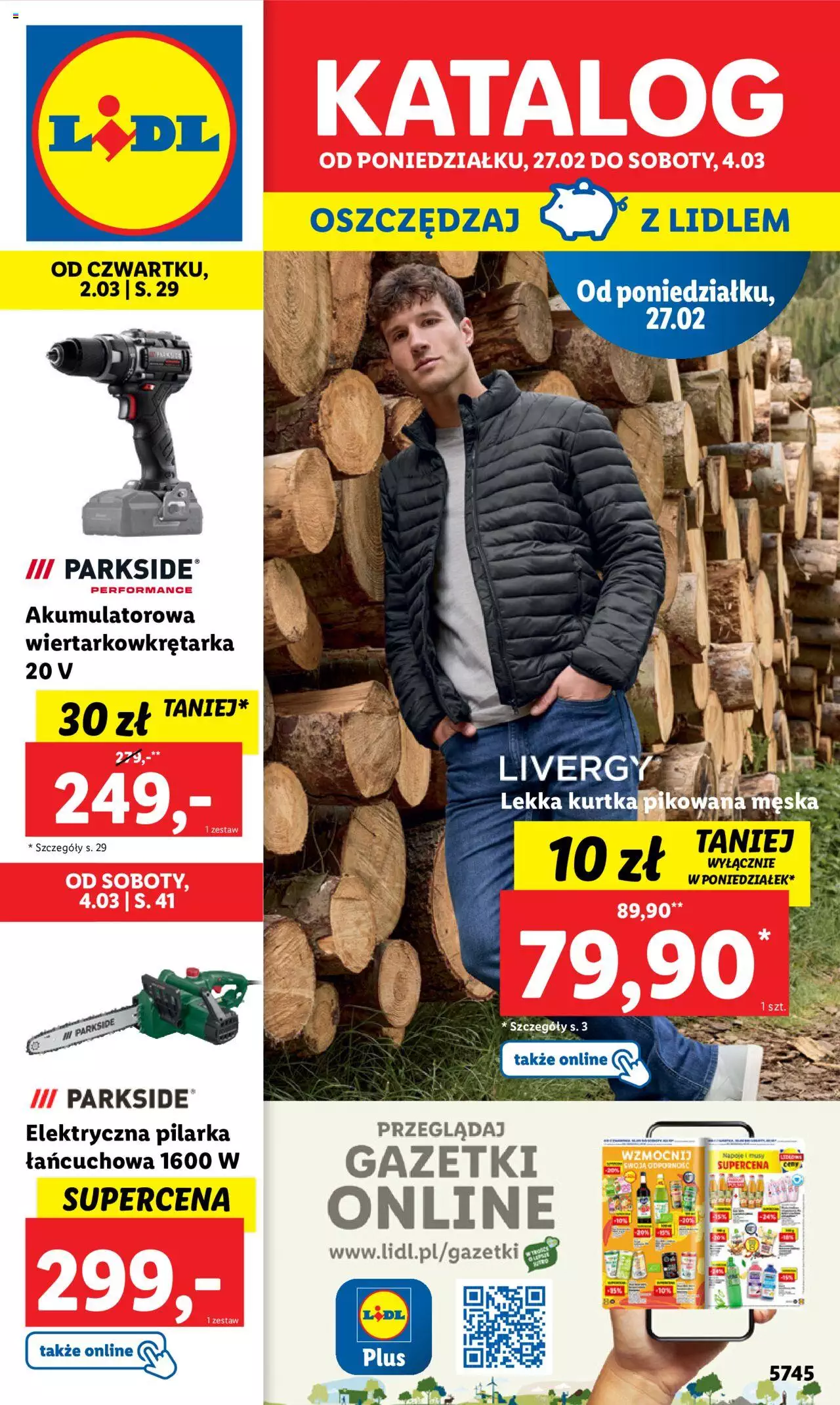 LIDL Katalog gazetka ważna od 27.02.2023 do 04.03.2023 strona 1