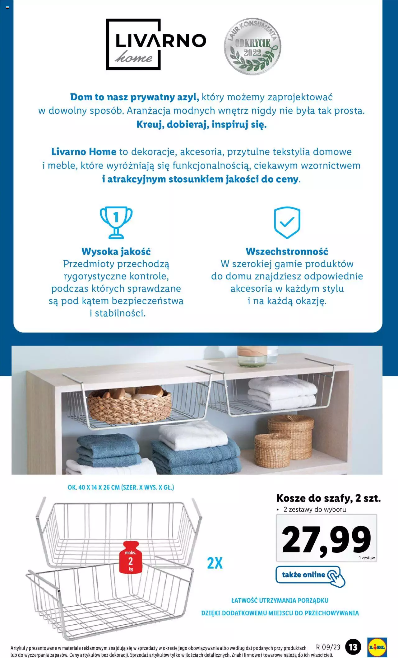 LIDL Katalog gazetka ważna od 27.02.2023 do 04.03.2023 strona 13