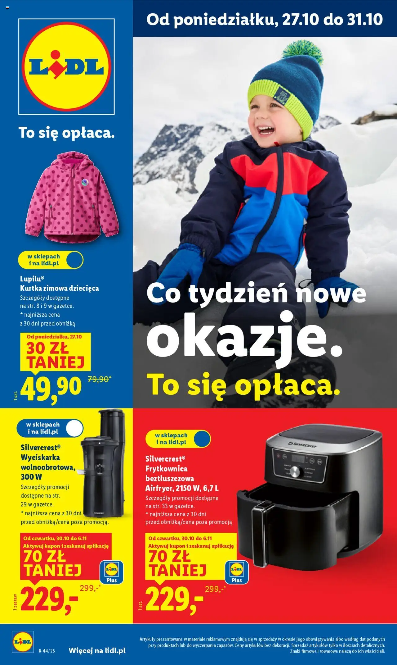 LIDL Katalog gazetka ważna od 27.10.2025 do 31.10.2025 strona 1