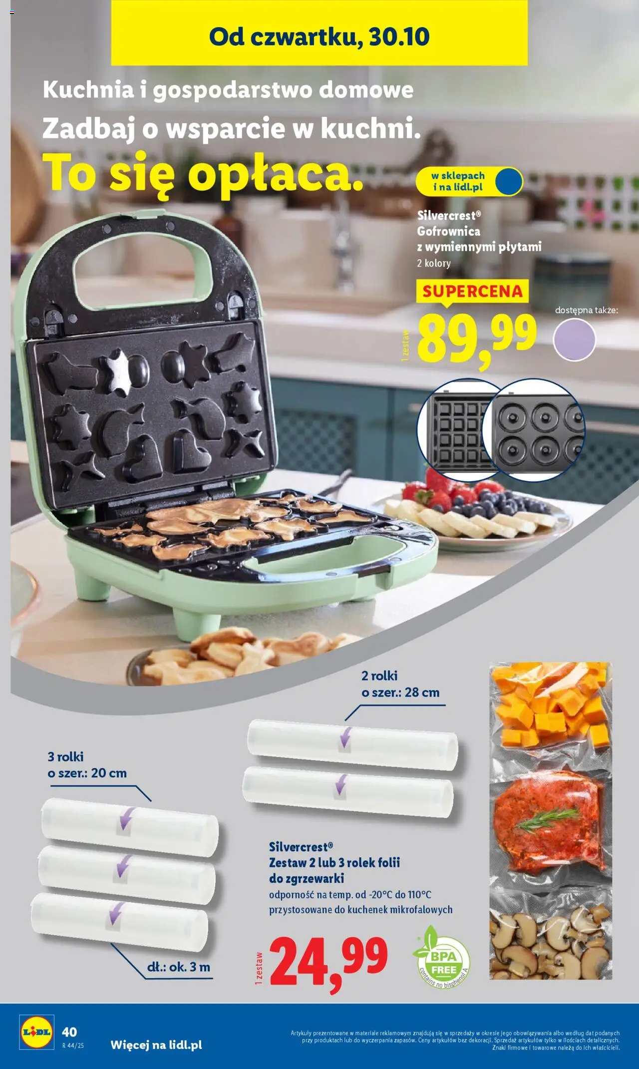 LIDL Katalog gazetka ważna od 27.10.2025 do 31.10.2025 strona 44