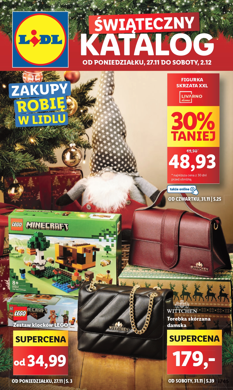 Lidl Katalog gazetka ważna od 27.11.2023 do 02.12.2023 strona 1