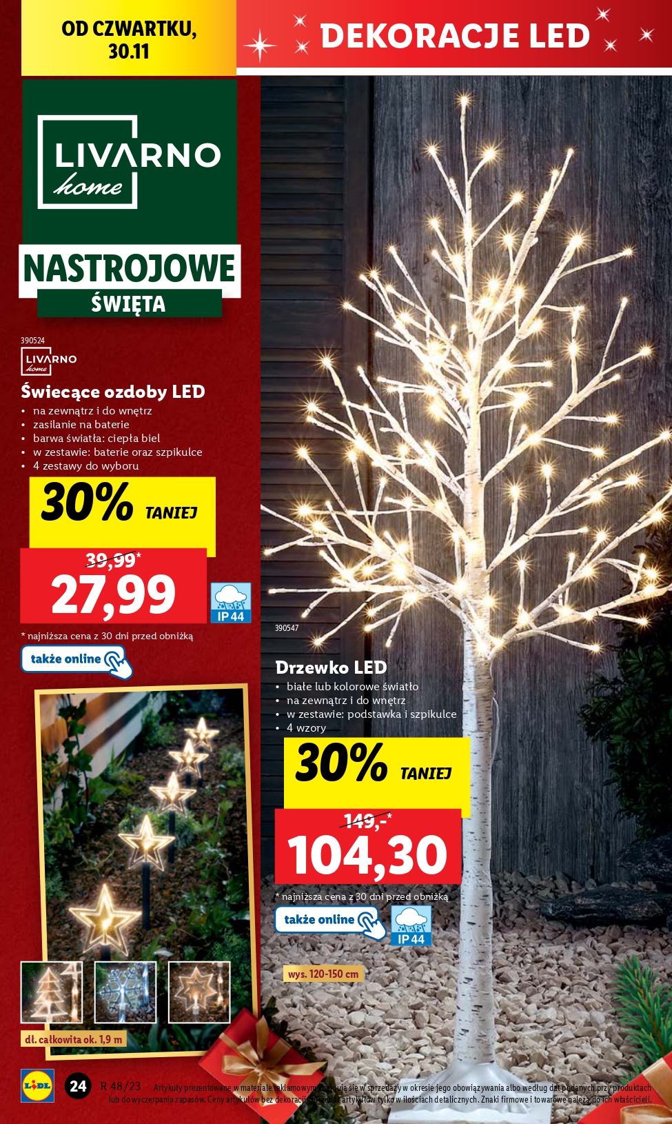 Lidl Katalog gazetka ważna od 27.11.2023 do 02.12.2023 strona 30