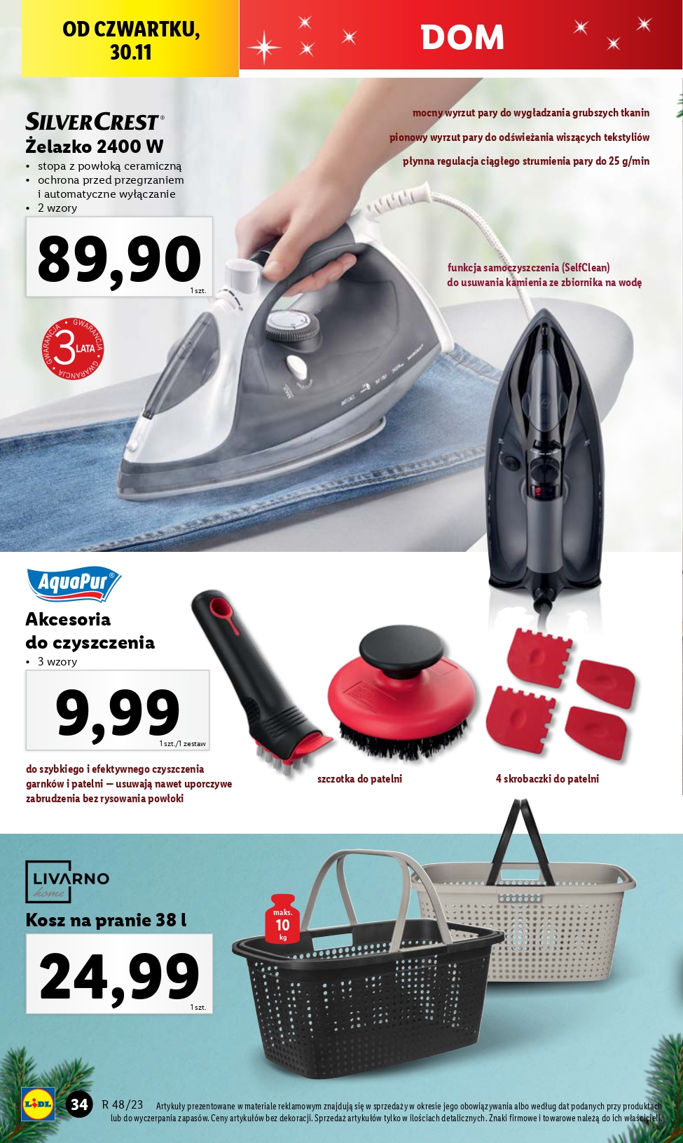 Lidl Katalog gazetka ważna od 27.11.2023 do 02.12.2023 strona 40