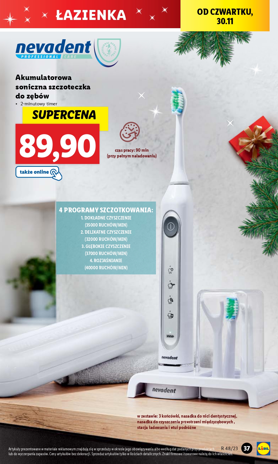 Lidl Katalog gazetka ważna od 27.11.2023 do 02.12.2023 strona 43