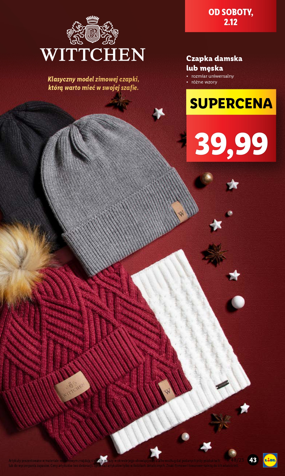 Lidl Katalog gazetka ważna od 27.11.2023 do 02.12.2023 strona 49