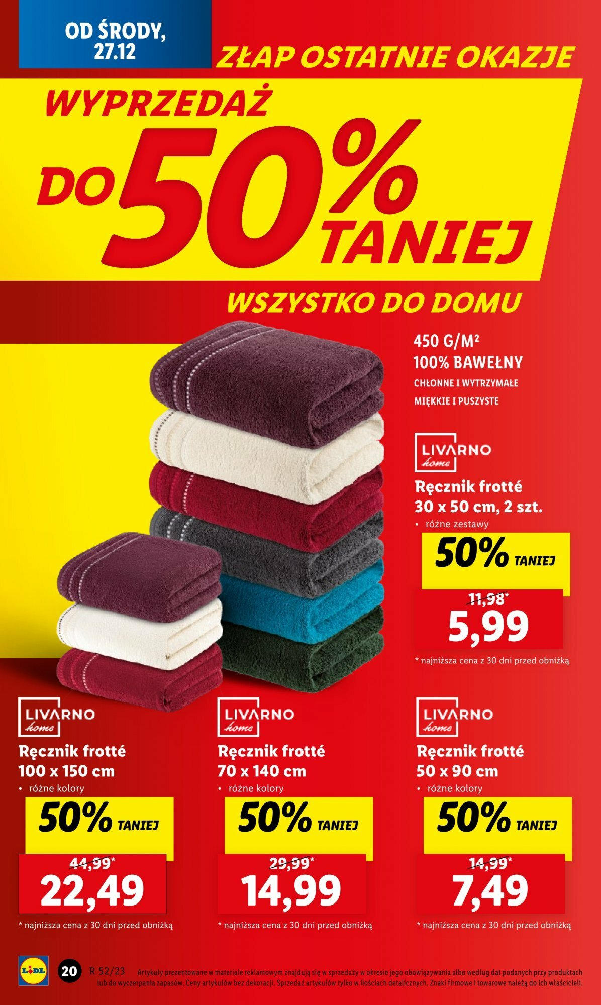 LIDL Katalog gazetka ważna od  27.12.2023 do 30.12.2023 strona 23
