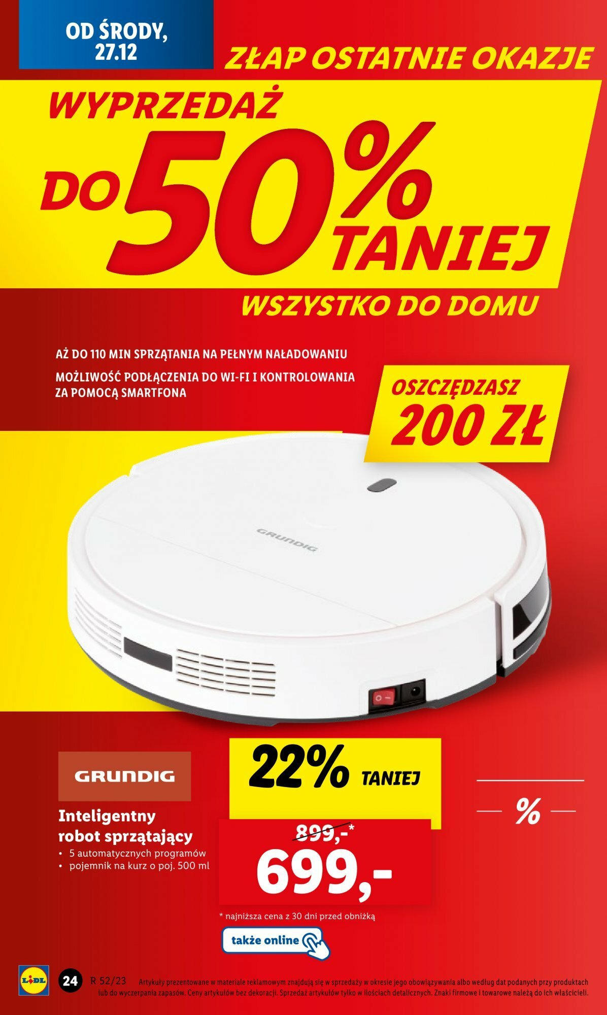 LIDL Katalog gazetka ważna od  27.12.2023 do 30.12.2023 strona 27