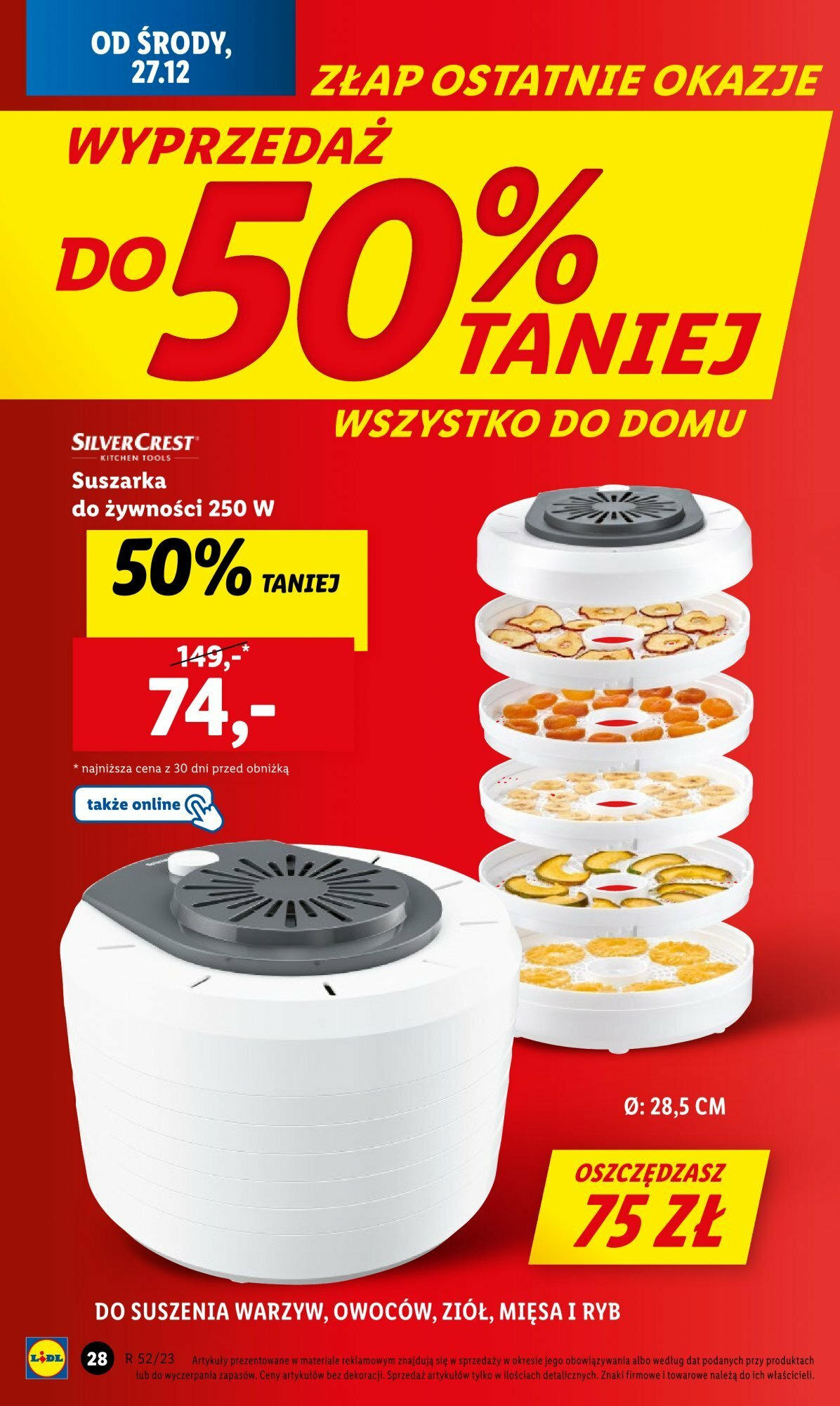LIDL Katalog gazetka ważna od  27.12.2023 do 30.12.2023 strona 31
