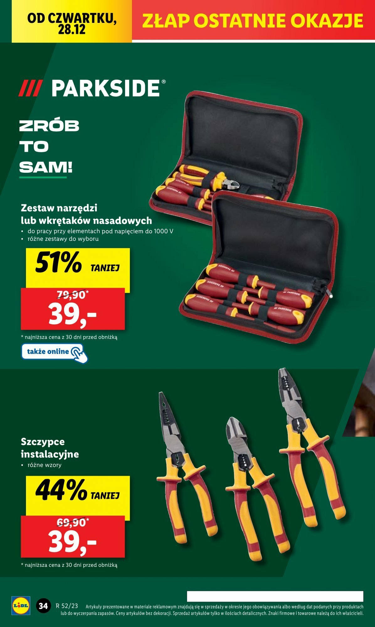 LIDL Katalog gazetka ważna od  27.12.2023 do 30.12.2023 strona 37