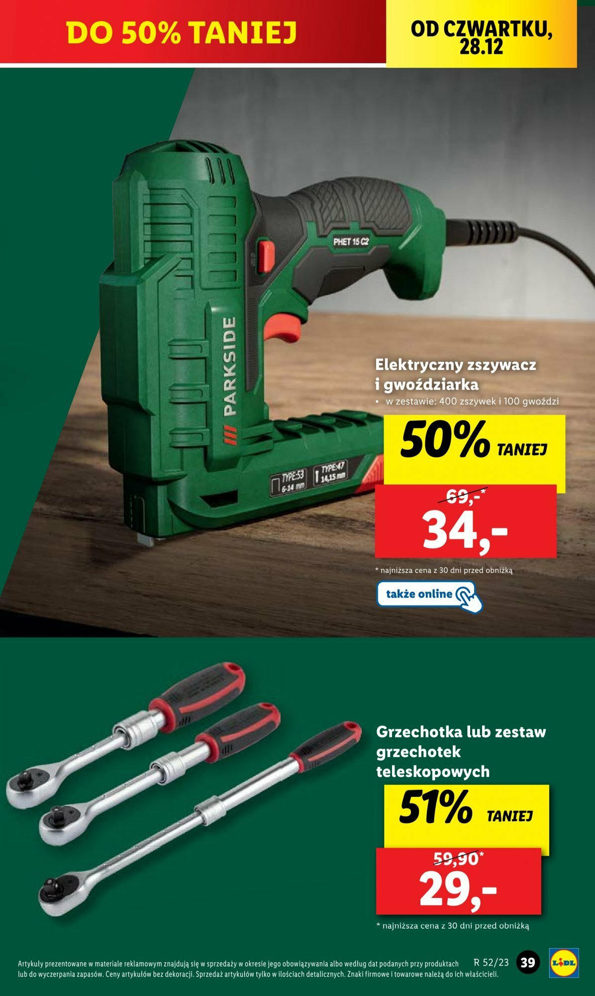 LIDL Katalog gazetka ważna od  27.12.2023 do 30.12.2023 strona 42