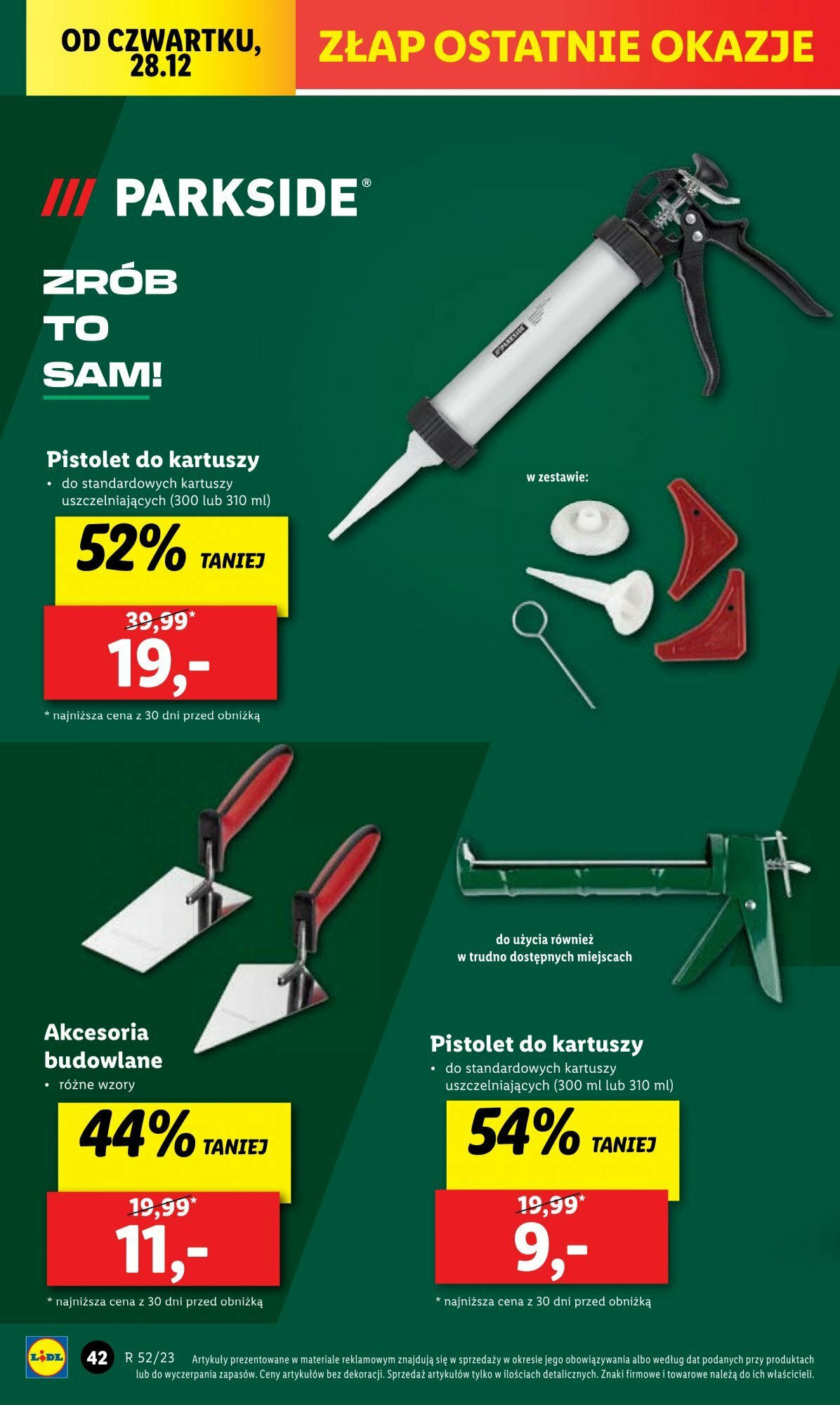 LIDL Katalog gazetka ważna od  27.12.2023 do 30.12.2023 strona 45