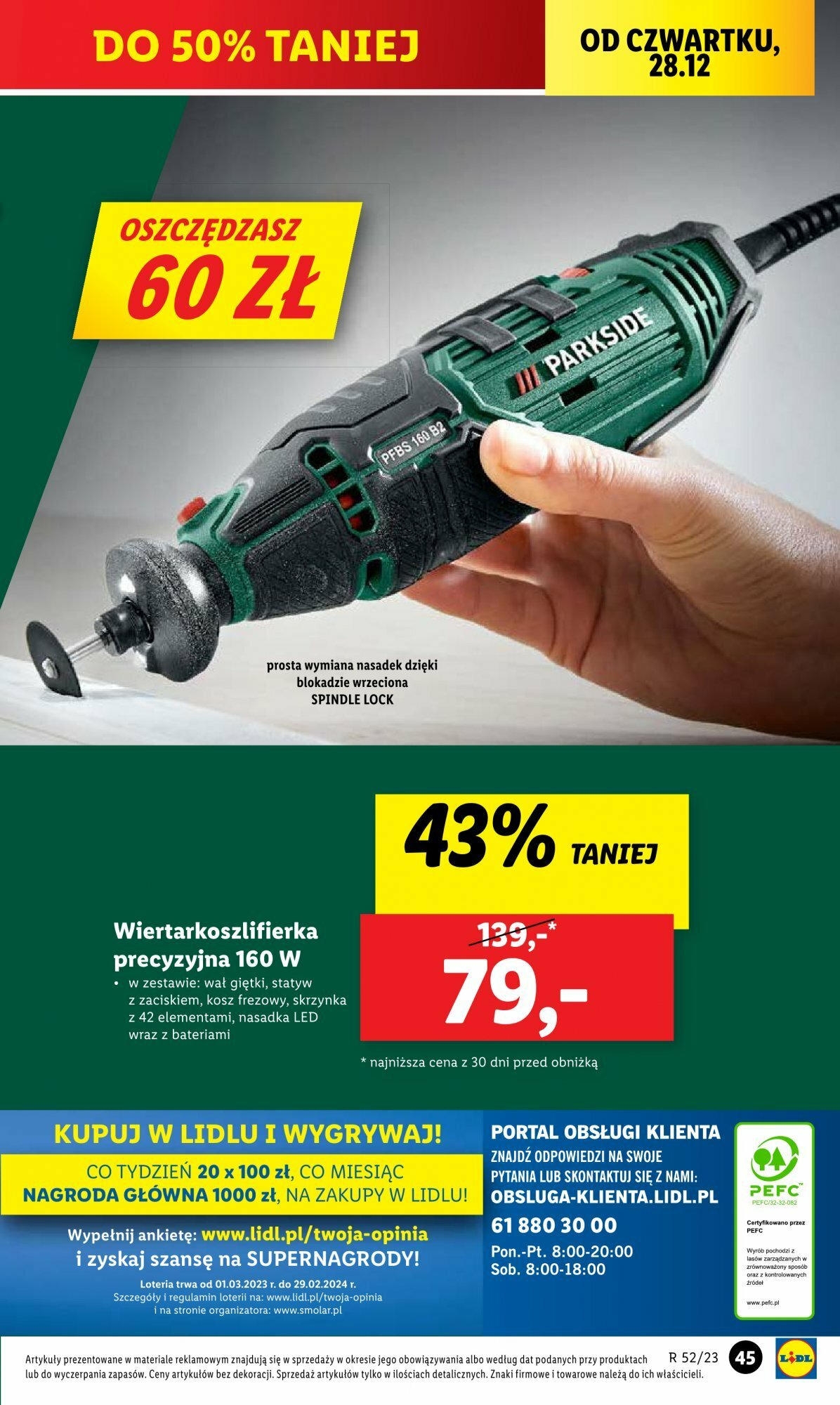 LIDL Katalog gazetka ważna od  27.12.2023 do 30.12.2023 strona 48