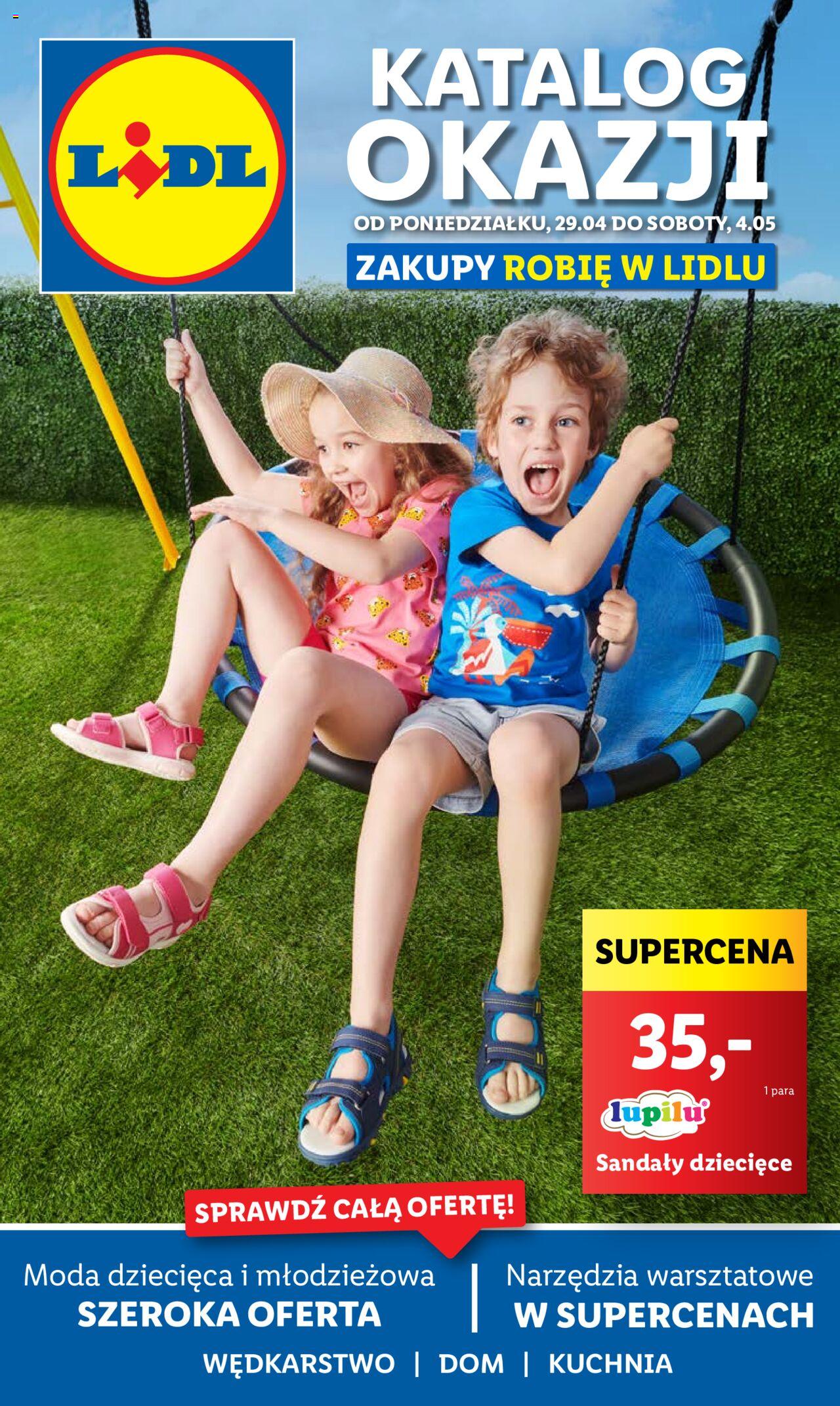LIDL Katalog gazetka ważna od 29.04.2024 do 04.05.2024 strona 1