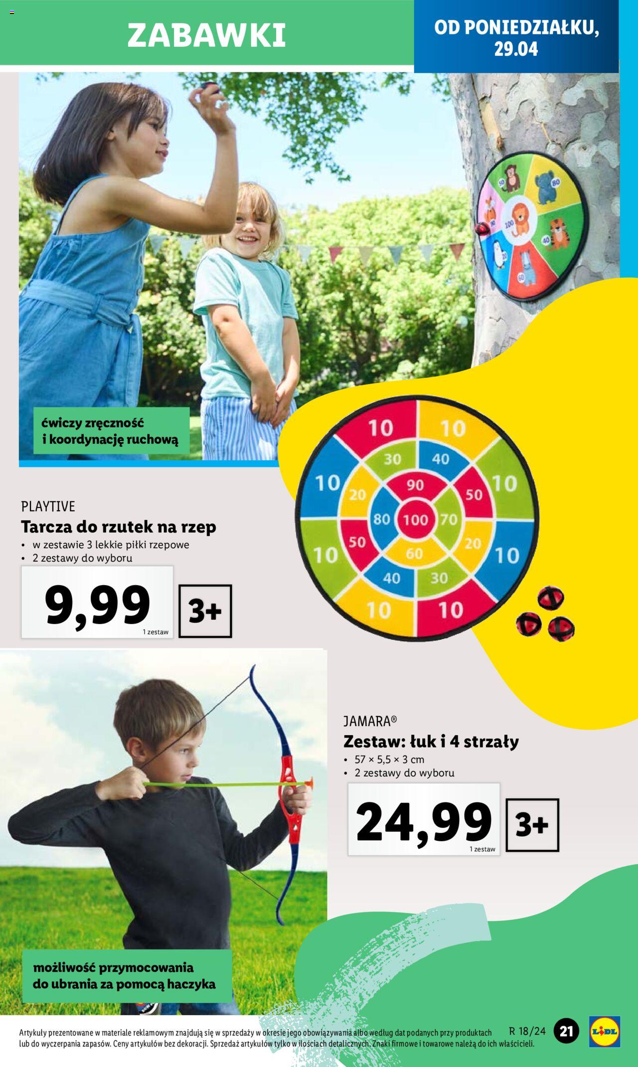 LIDL Katalog gazetka ważna od 29.04.2024 do 04.05.2024 strona 23