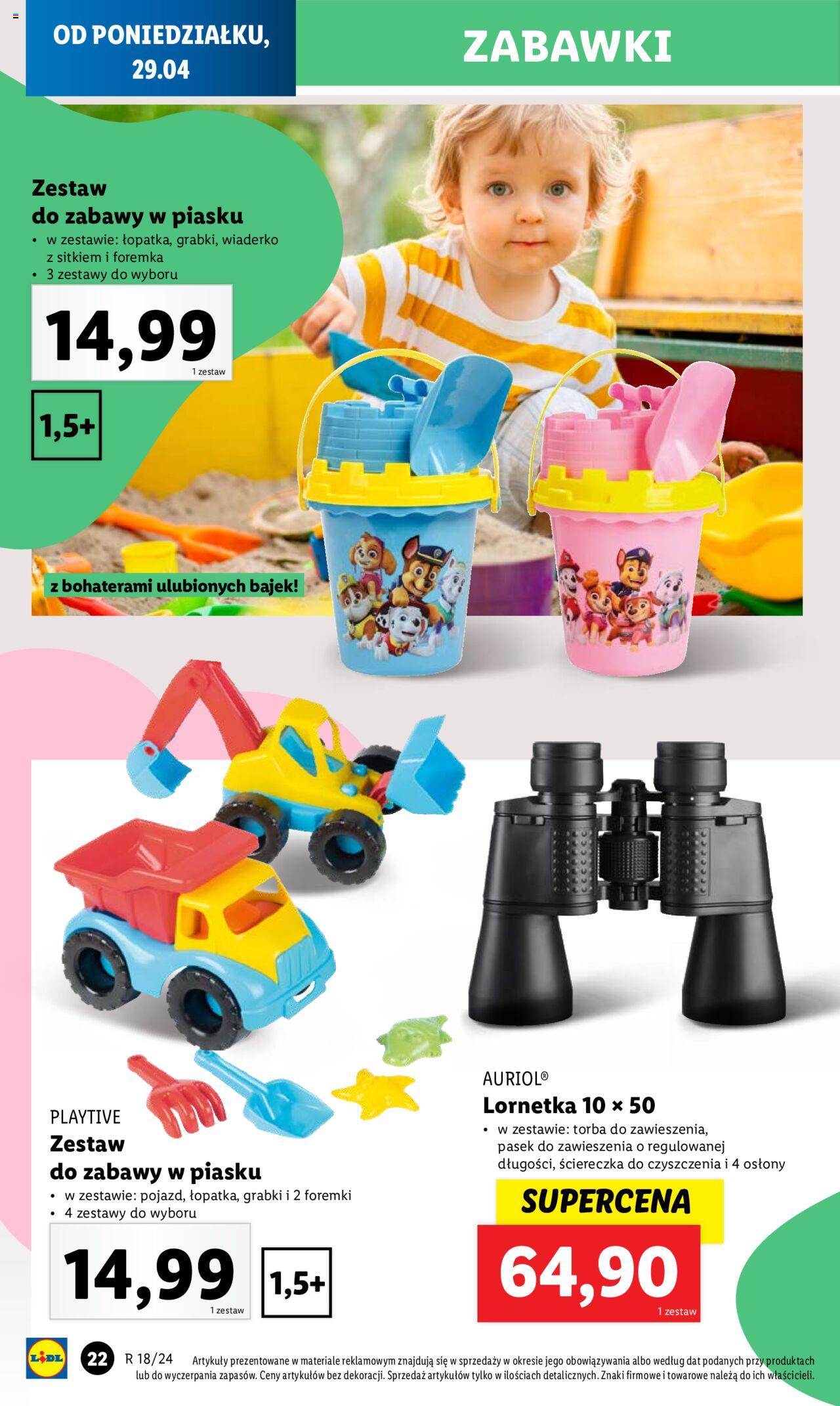 LIDL Katalog gazetka ważna od 29.04.2024 do 04.05.2024 strona 24