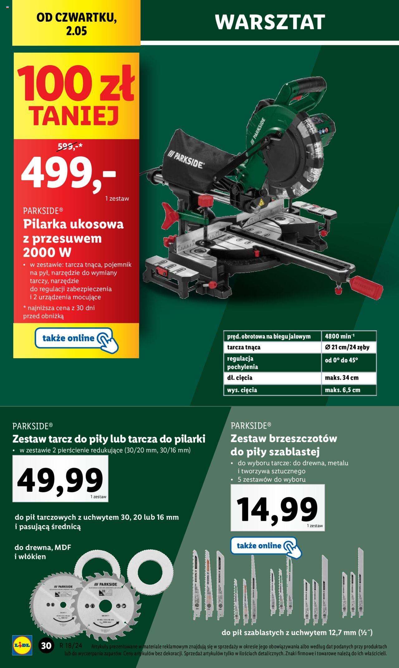 LIDL Katalog gazetka ważna od 29.04.2024 do 04.05.2024 strona 32