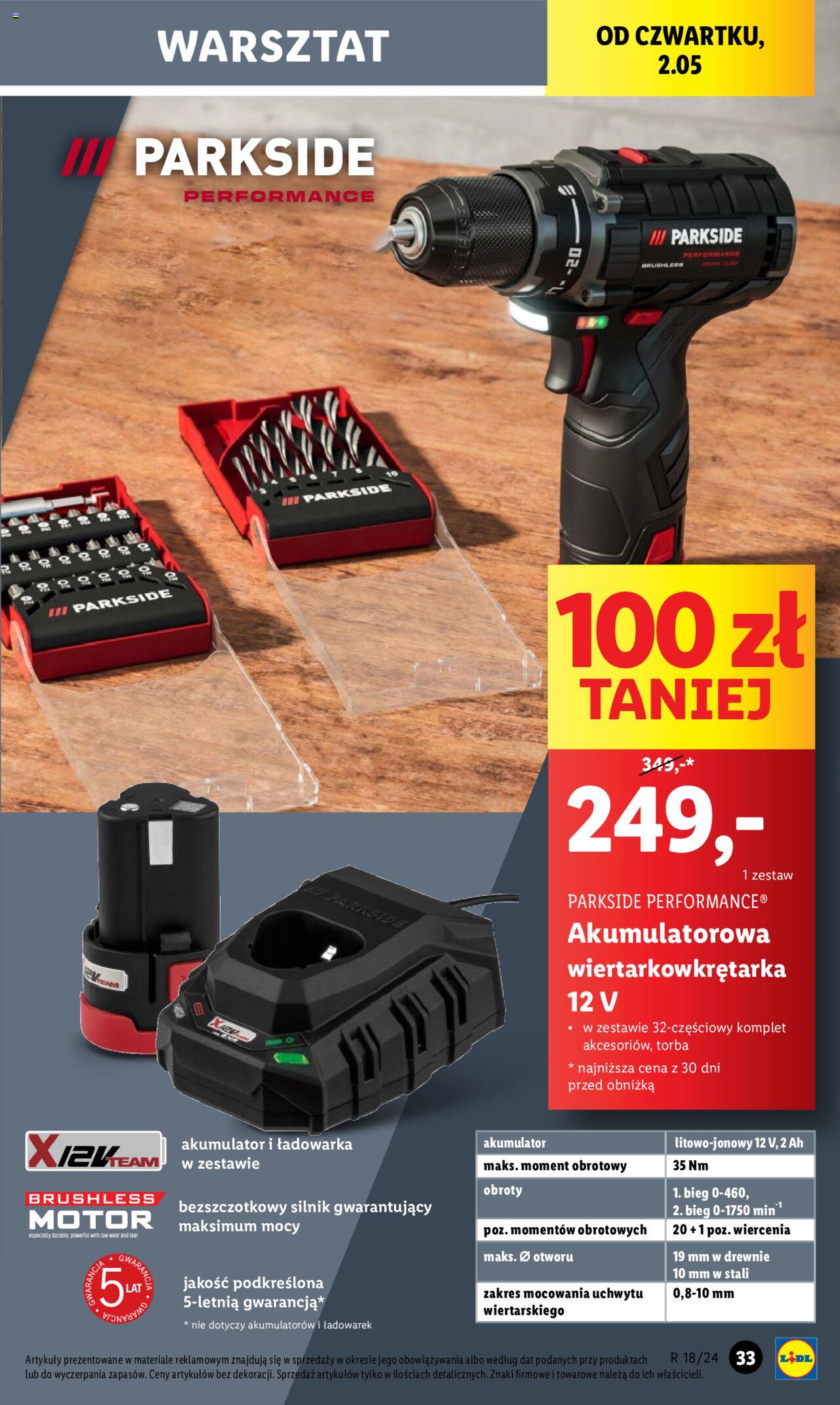 LIDL Katalog gazetka ważna od 29.04.2024 do 04.05.2024 strona 35