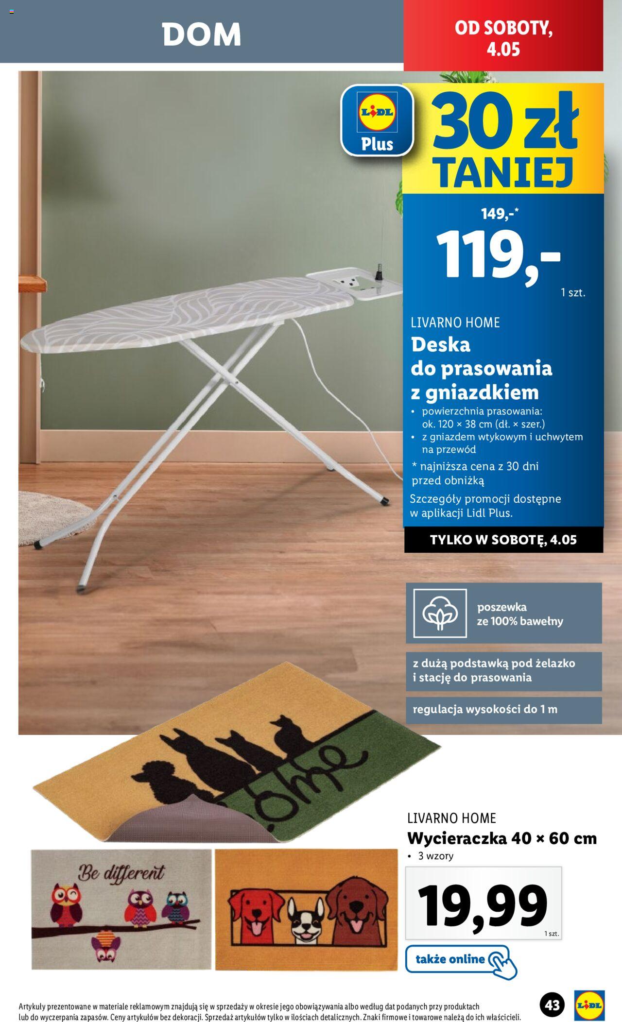 LIDL Katalog gazetka ważna od 29.04.2024 do 04.05.2024 strona 46