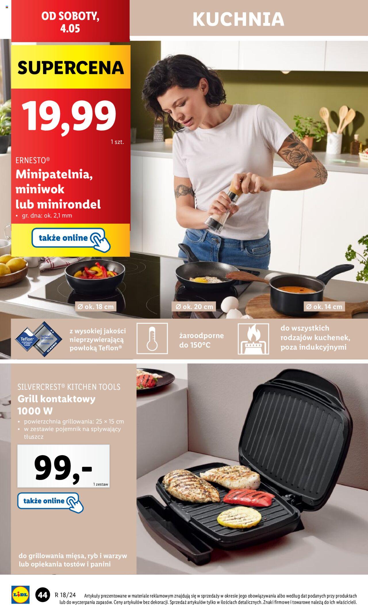 LIDL Katalog gazetka ważna od 29.04.2024 do 04.05.2024 strona 47