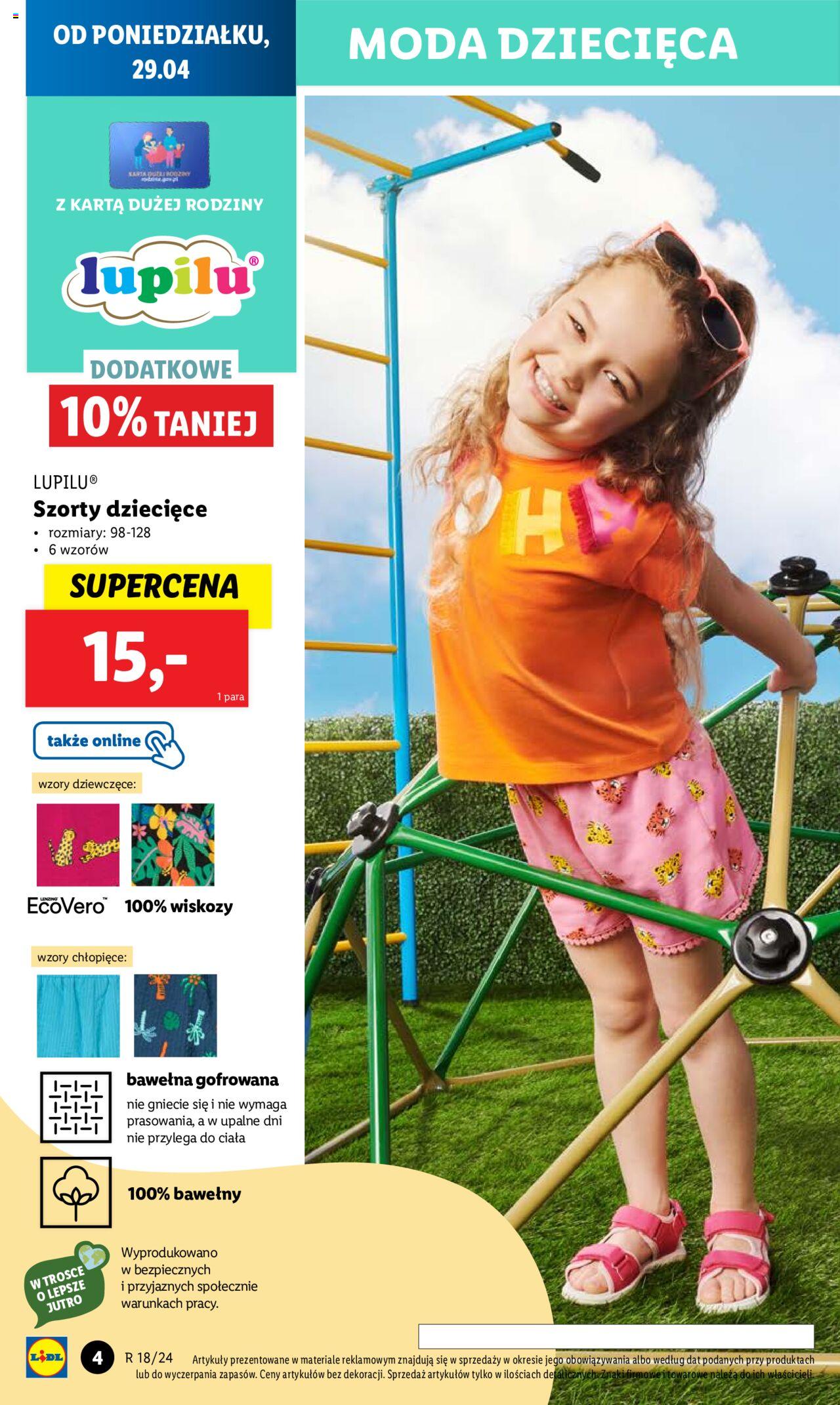 LIDL Katalog gazetka ważna od 29.04.2024 do 04.05.2024 strona 6