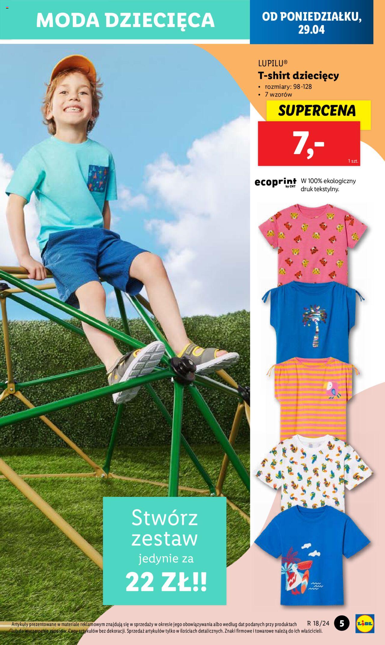 LIDL Katalog gazetka ważna od 29.04.2024 do 04.05.2024 strona 7