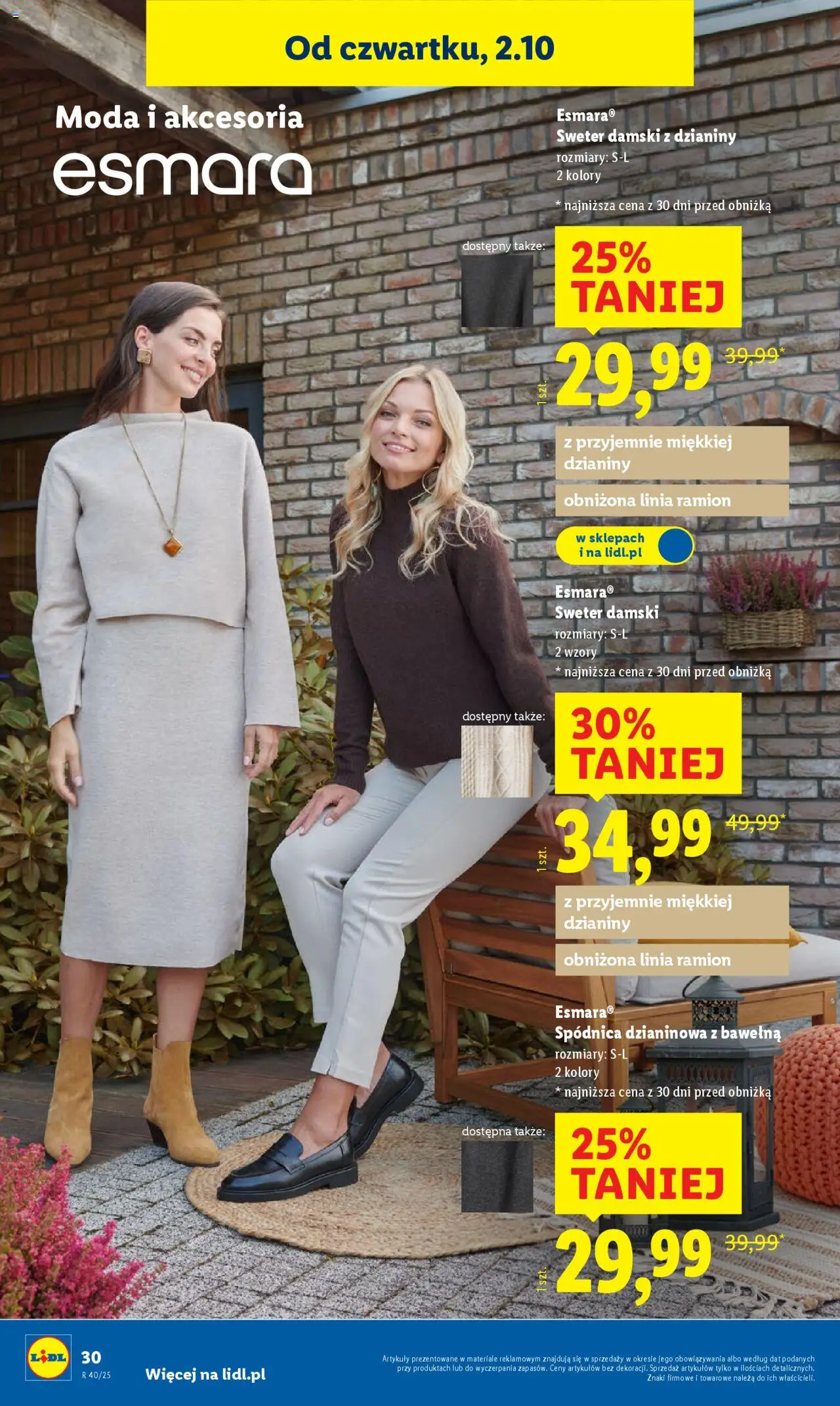 LIDL Katalog gazetka ważna od 29.09.2025 do 04.10.2025 strona 40