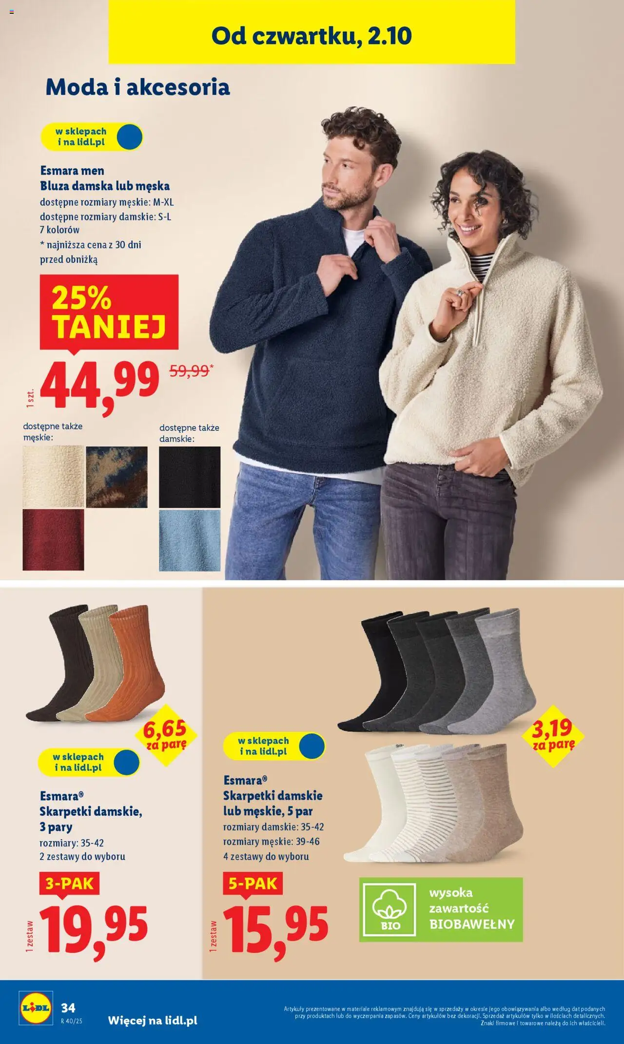 LIDL Katalog gazetka ważna od 29.09.2025 do 04.10.2025 strona 44