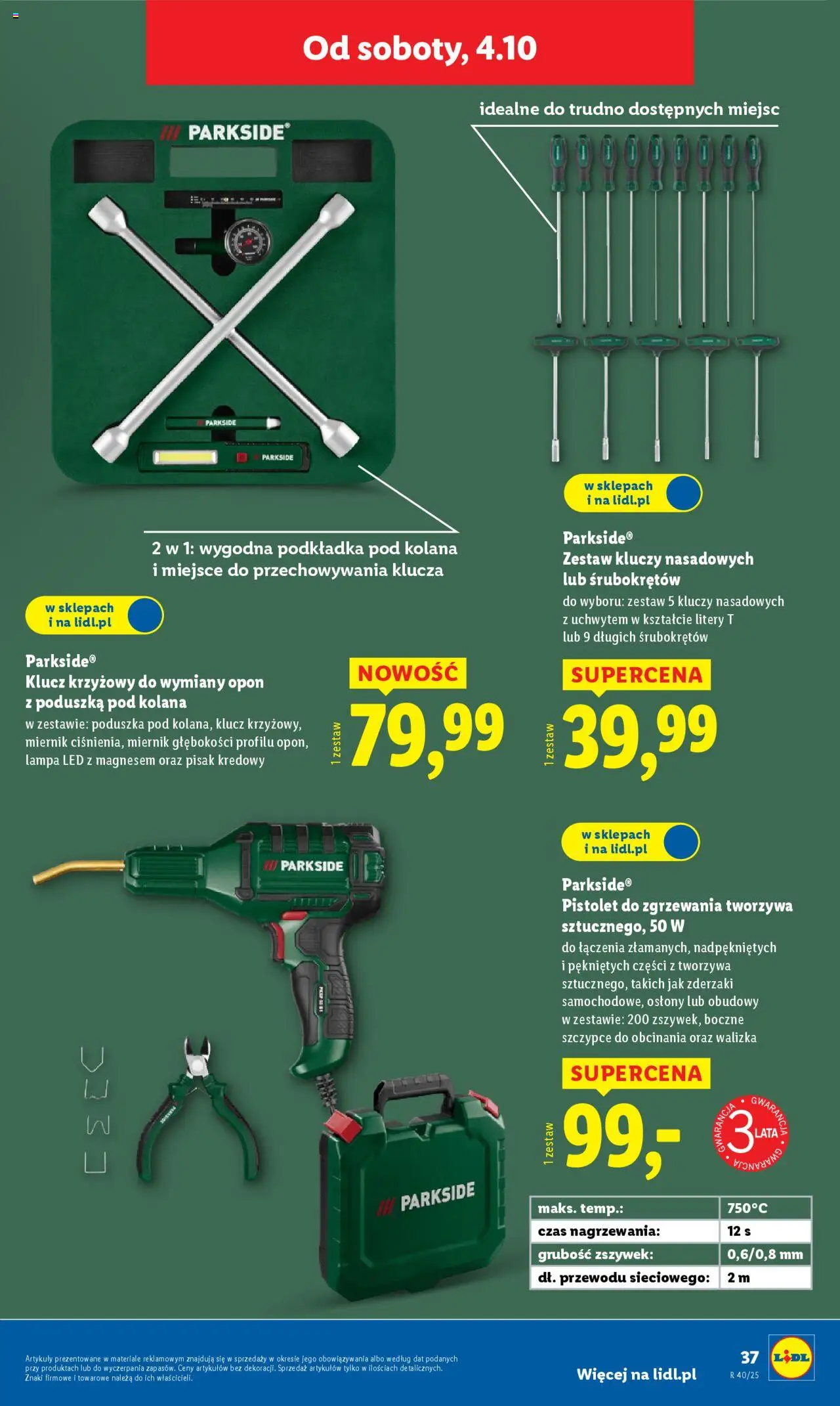 LIDL Katalog gazetka ważna od 29.09.2025 do 04.10.2025 strona 47
