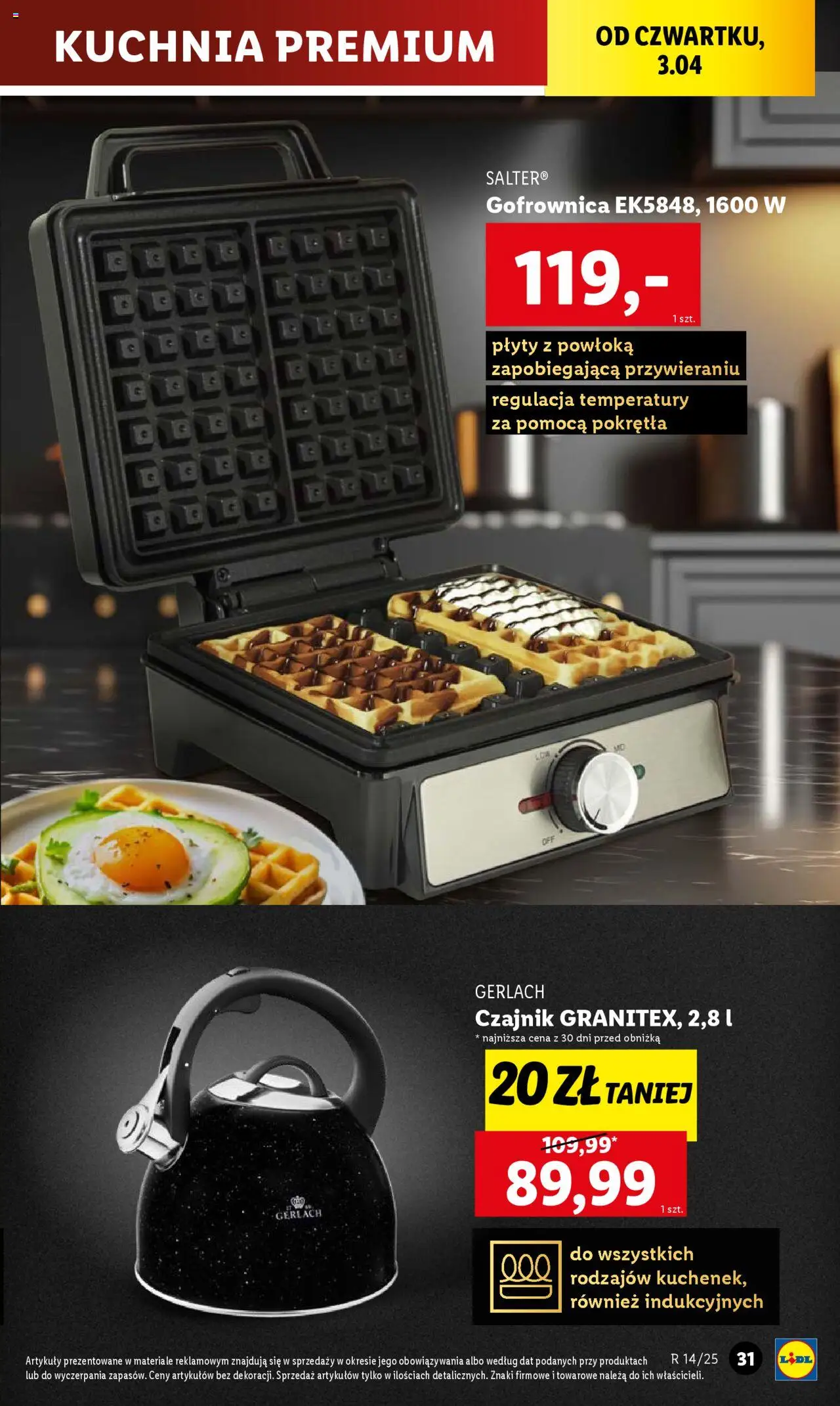 LIDL Katalog gazetka ważna od 31.03.2025 do 05.04.2025 strona 30