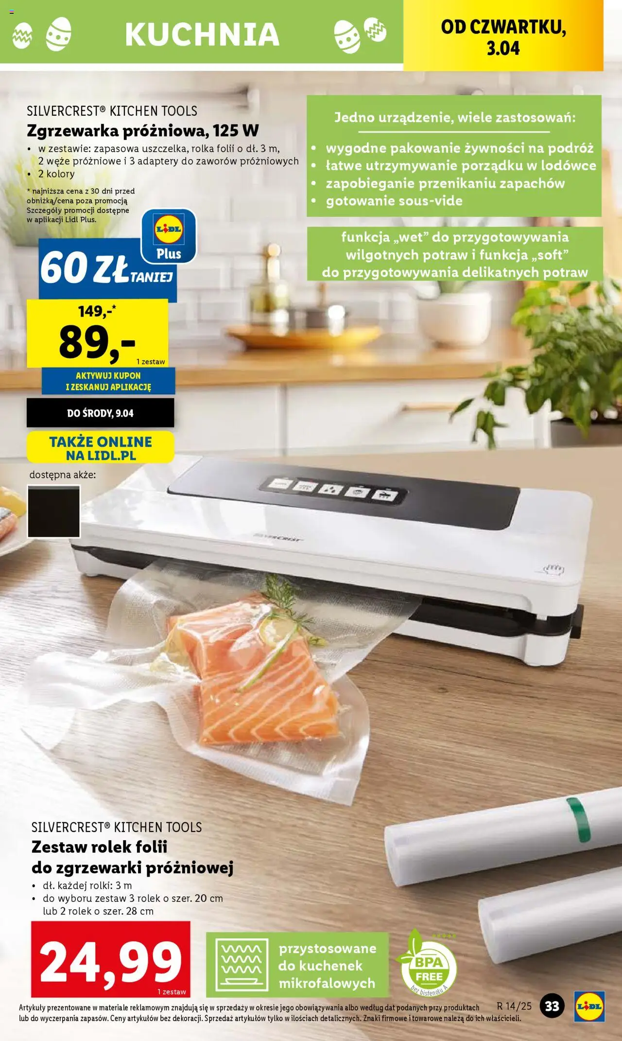 LIDL Katalog gazetka ważna od 31.03.2025 do 05.04.2025 strona 32