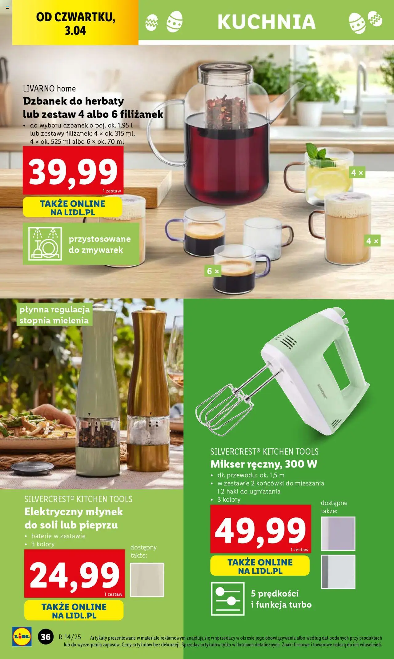 LIDL Katalog gazetka ważna od 31.03.2025 do 05.04.2025 strona 34