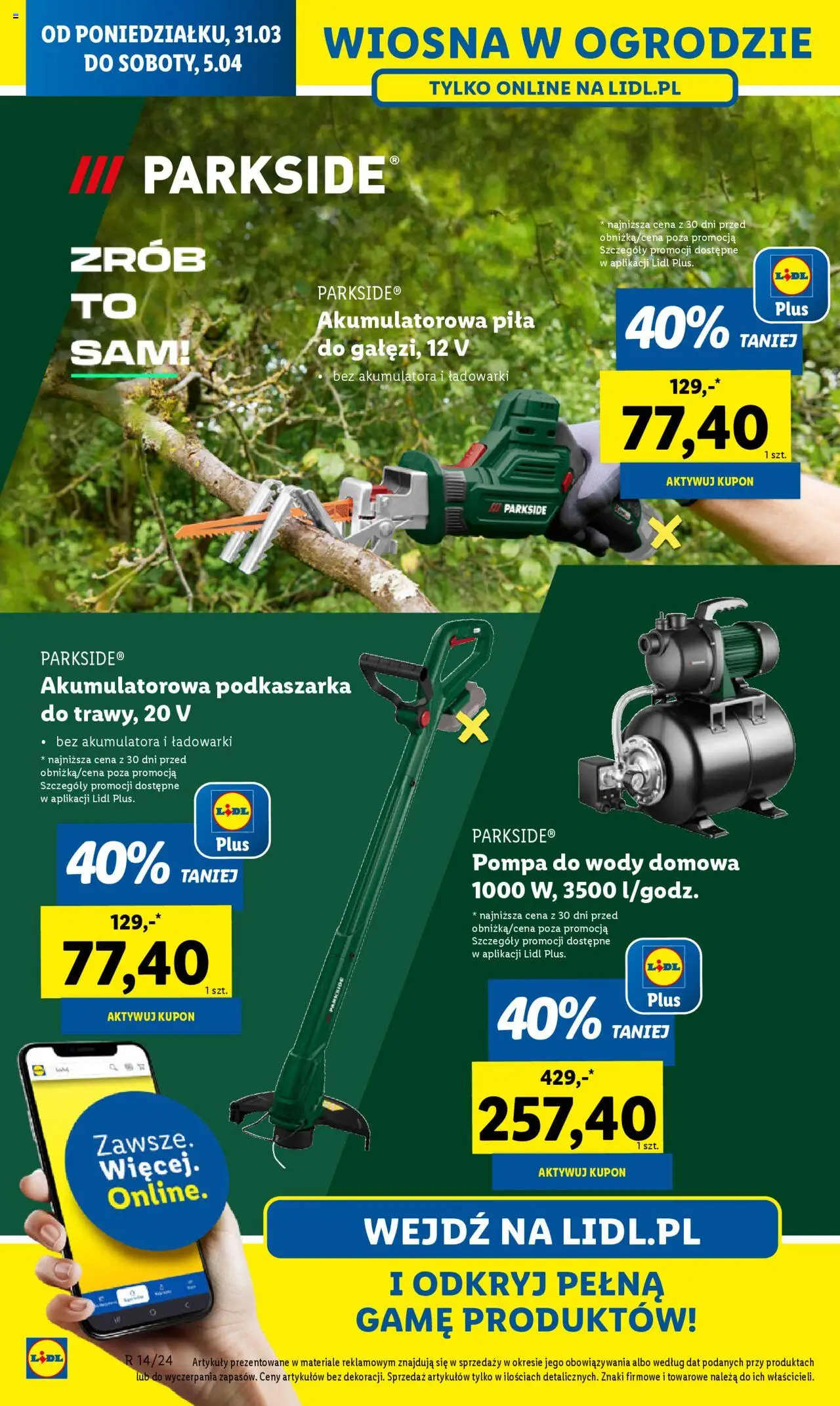 LIDL Katalog gazetka ważna od 31.03.2025 do 05.04.2025 strona 40