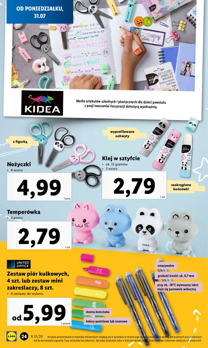 LIDL Katalog gazetka ważna od  31.07.2023 do 05.08.2023 strona 16