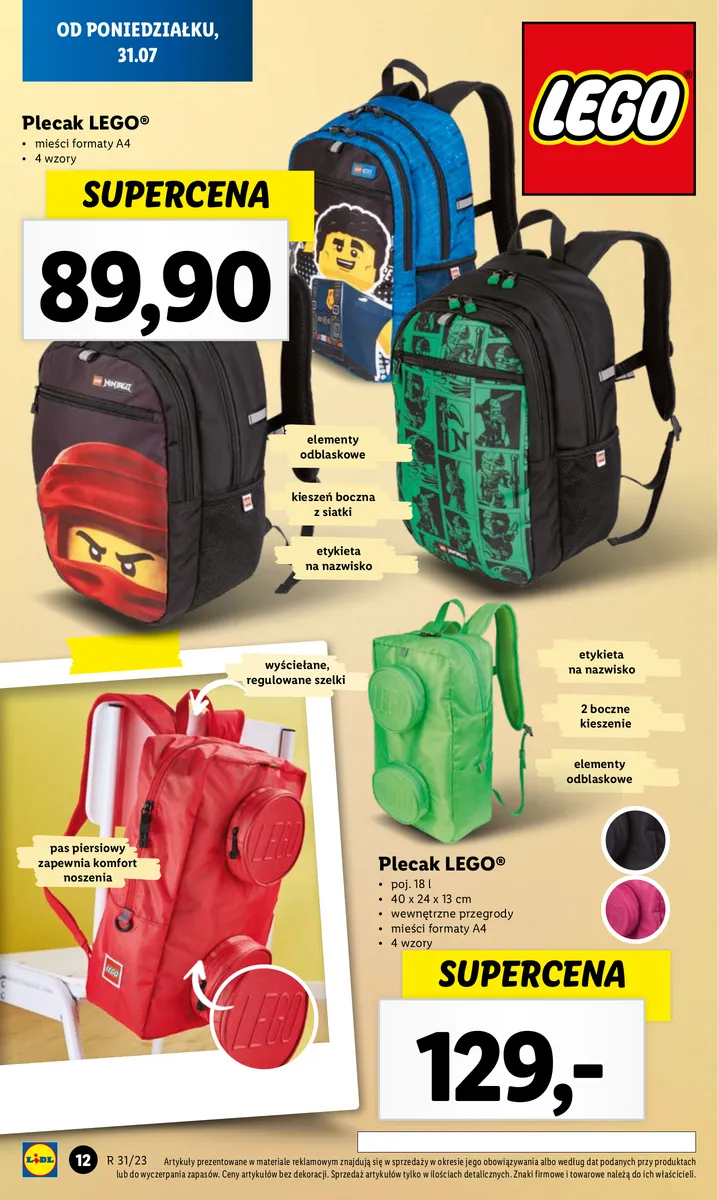 LIDL Katalog gazetka ważna od  31.07.2023 do 05.08.2023 strona 23
