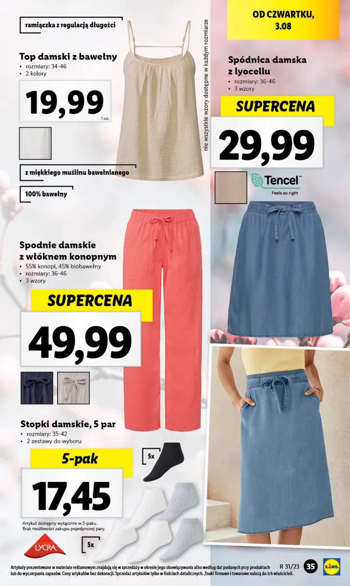 LIDL Katalog gazetka ważna od  31.07.2023 do 05.08.2023 strona 30