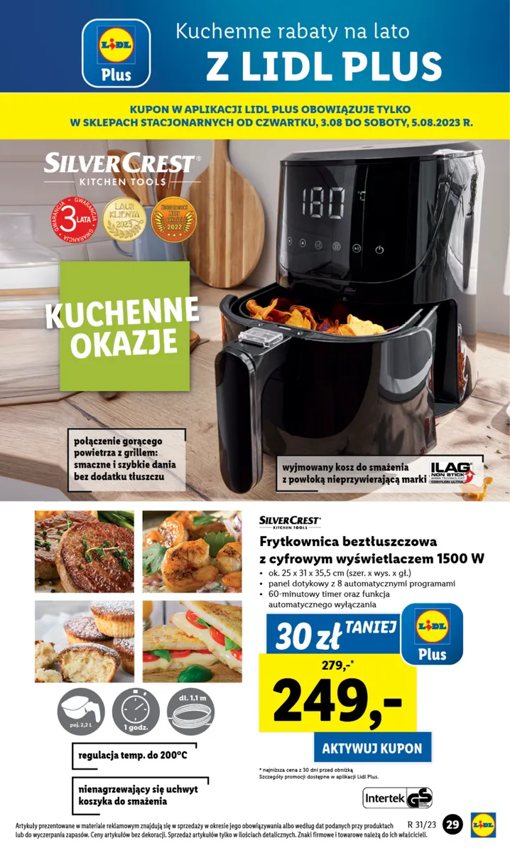 LIDL Katalog gazetka ważna od  31.07.2023 do 05.08.2023 strona 31