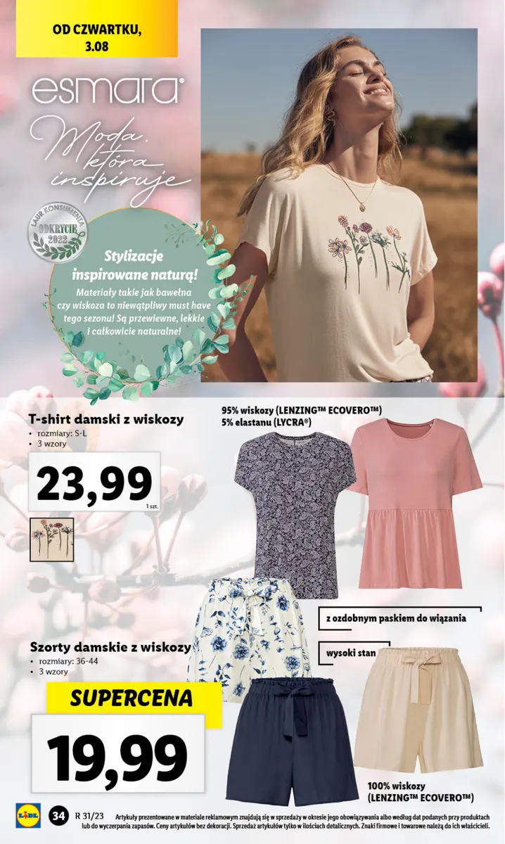 LIDL Katalog gazetka ważna od  31.07.2023 do 05.08.2023 strona 38