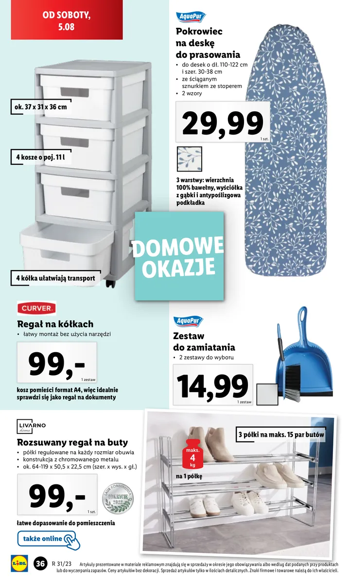 LIDL Katalog gazetka ważna od  31.07.2023 do 05.08.2023 strona 39