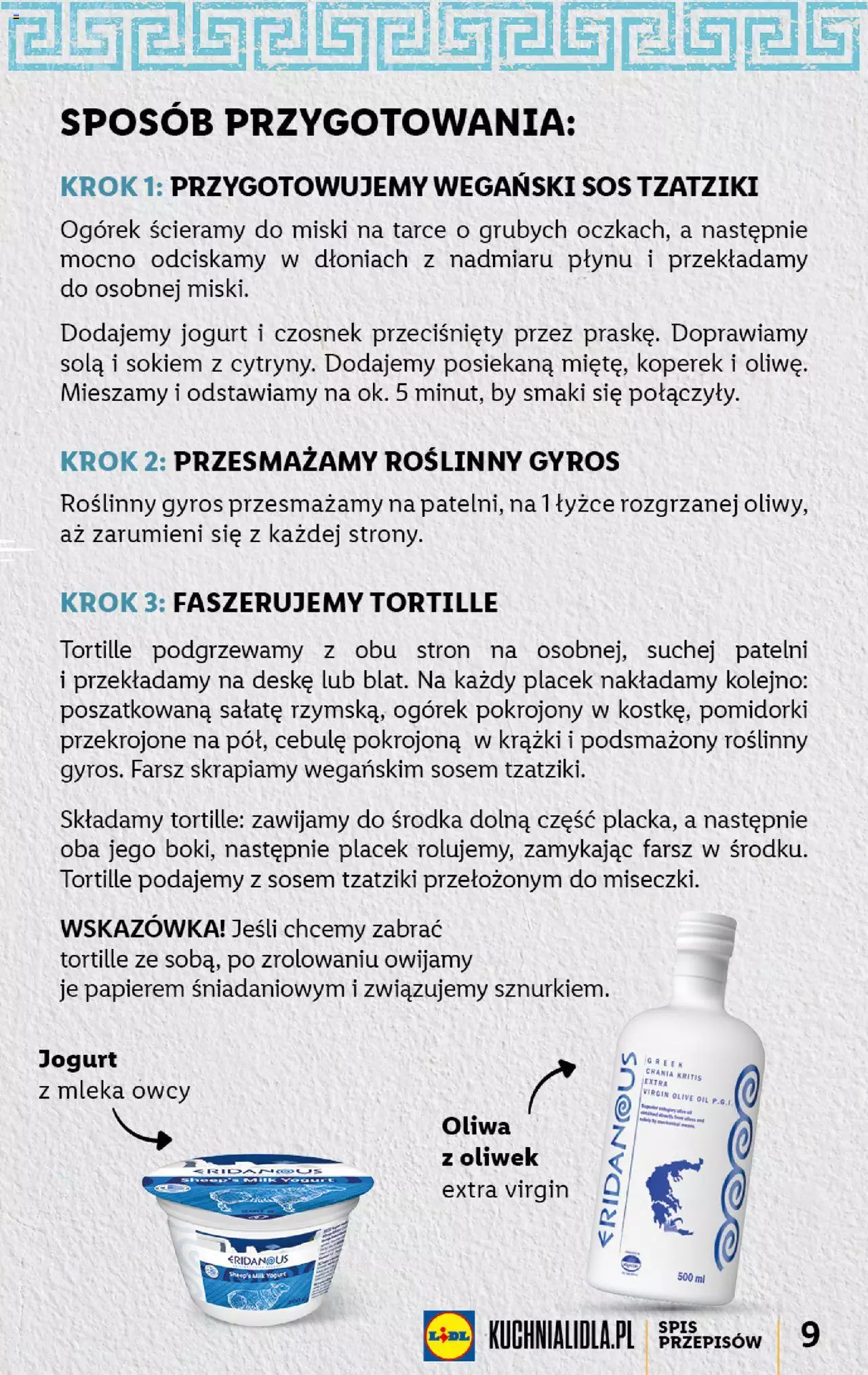 Lidl Katalog grecki gazetka ważna od 01.08.2022 do 06.08.2022 strona 9