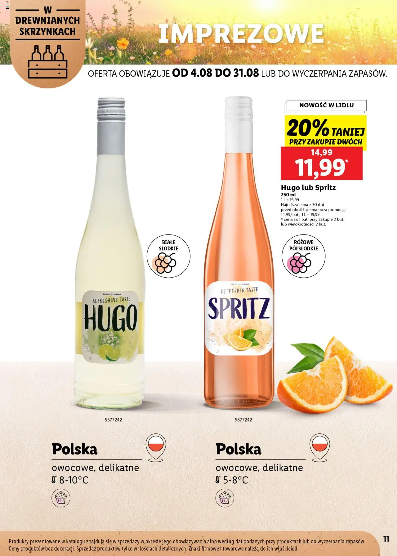 LIDL Katalog karta win gazetka ważna od 04.08.2025 do 31.08.2025 strona 11