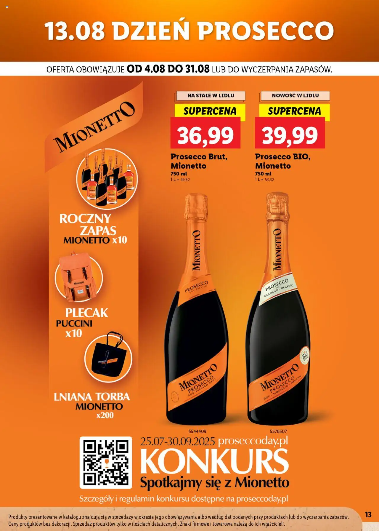 LIDL Katalog karta win gazetka ważna od 04.08.2025 do 31.08.2025 strona 13