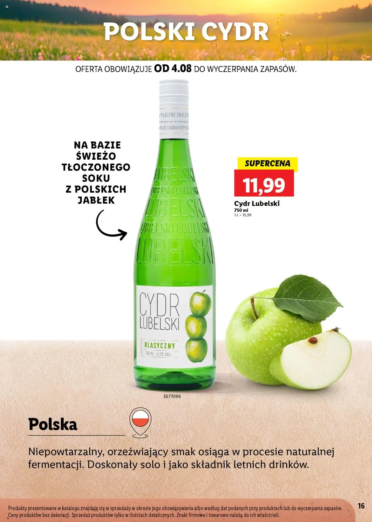 LIDL Katalog karta win gazetka ważna od 04.08.2025 do 31.08.2025 strona 16