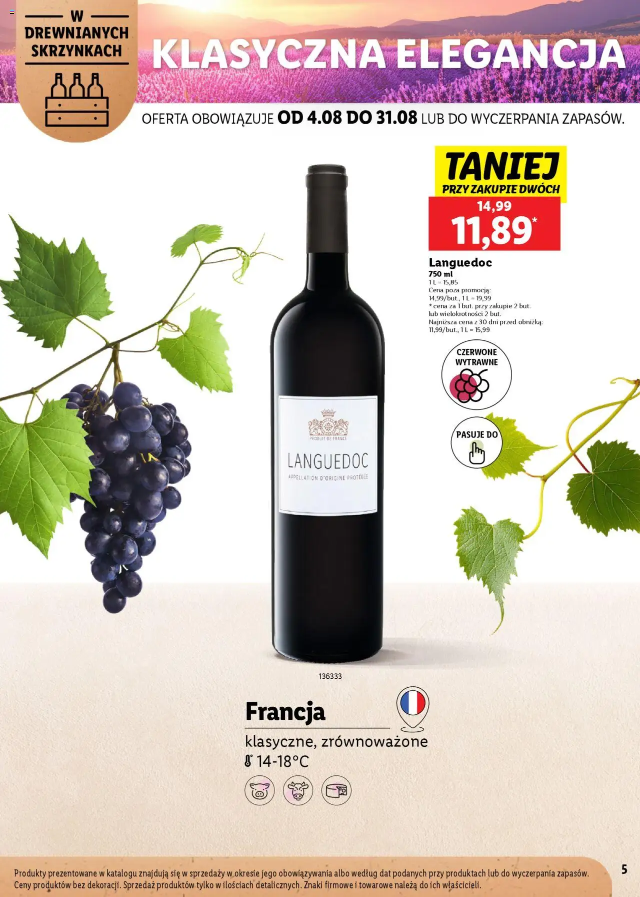 LIDL Katalog karta win gazetka ważna od 04.08.2025 do 31.08.2025 strona 5