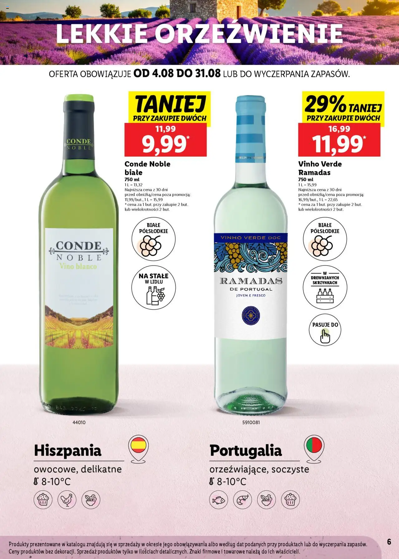 LIDL Katalog karta win gazetka ważna od 04.08.2025 do 31.08.2025 strona 6