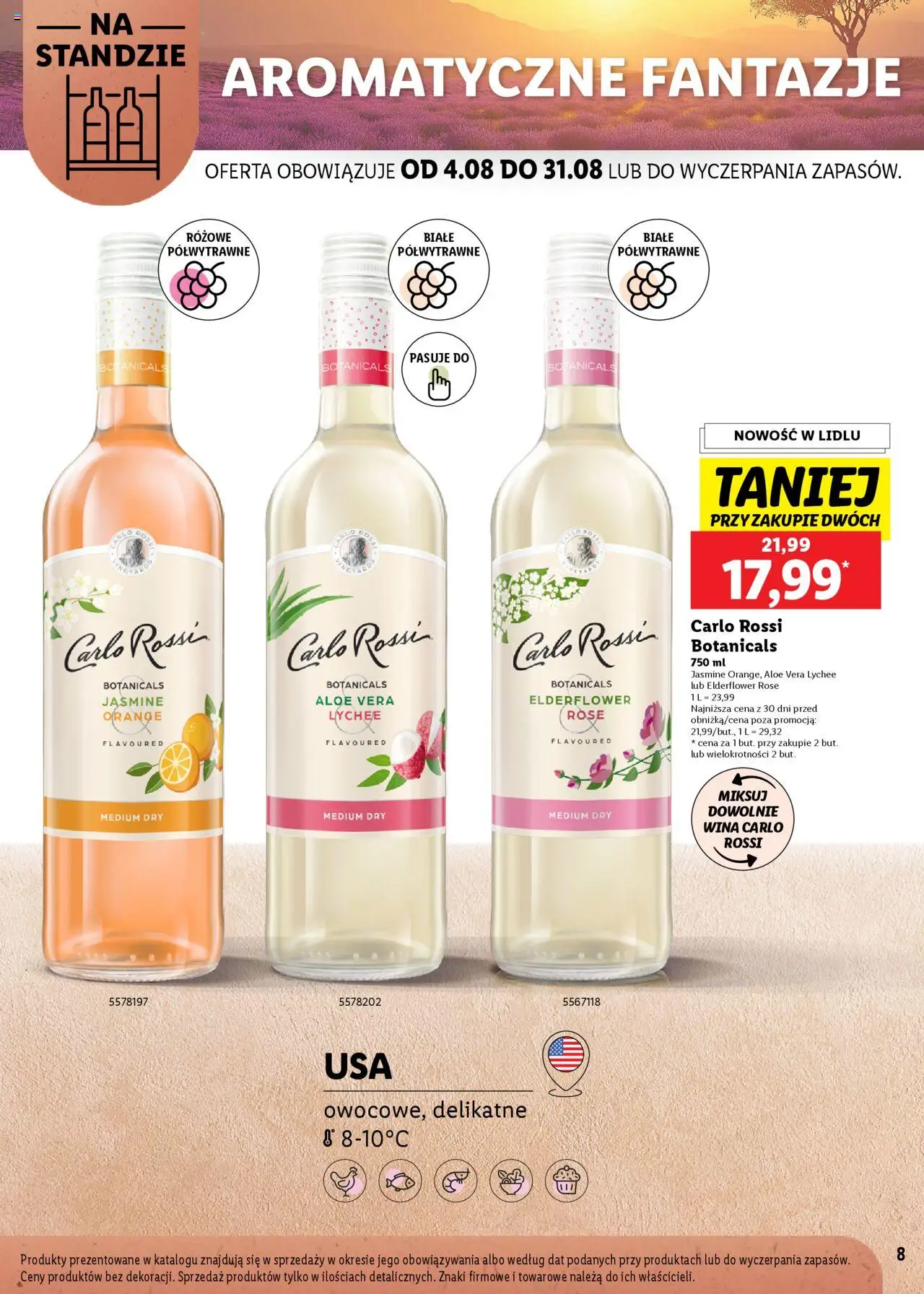 LIDL Katalog karta win gazetka ważna od 04.08.2025 do 31.08.2025 strona 8