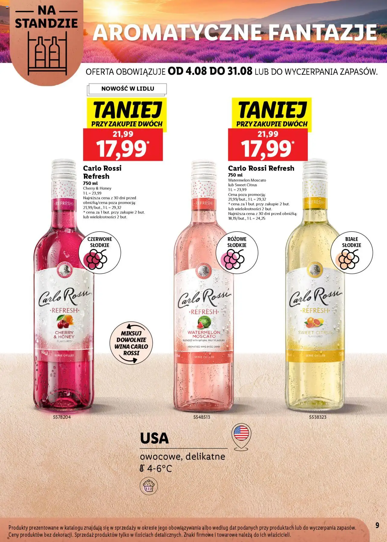 LIDL Katalog karta win gazetka ważna od 04.08.2025 do 31.08.2025 strona 9