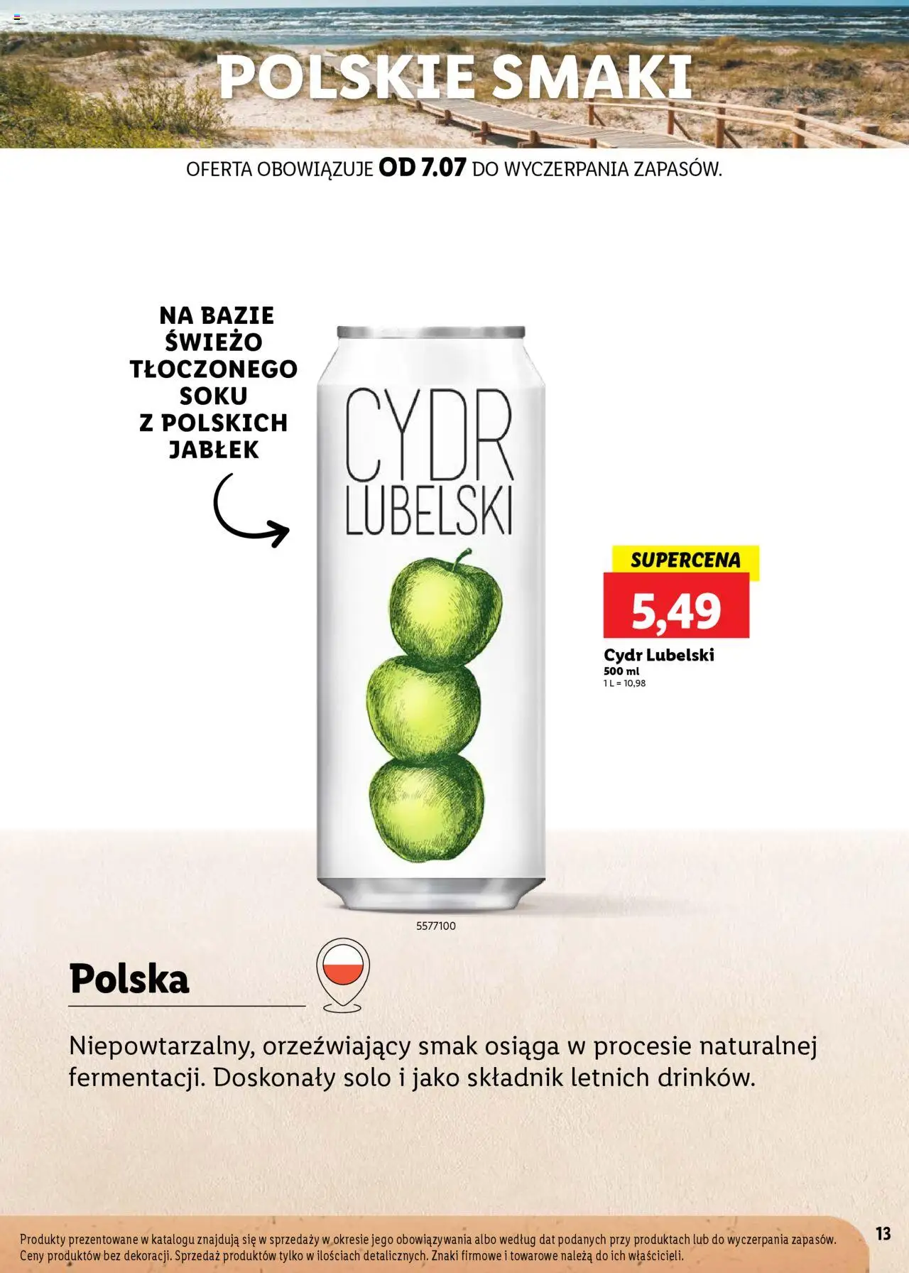 LIDL Katalog karta win gazetka ważna od  07.07.2025 do 02.08.2025 strona 13