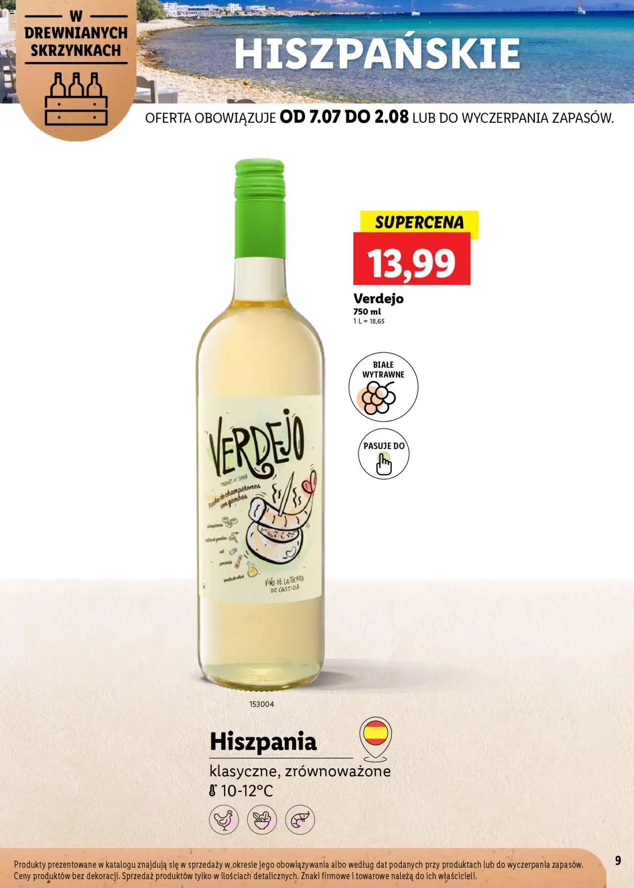 LIDL Katalog karta win gazetka ważna od  07.07.2025 do 02.08.2025 strona 9